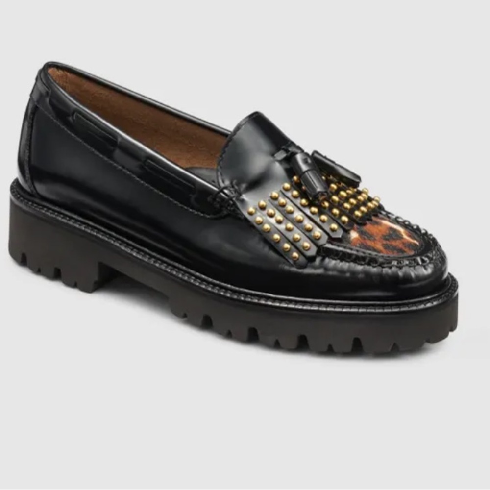 G.H. Bass Women’s Esther Stud Super Lug Loafer